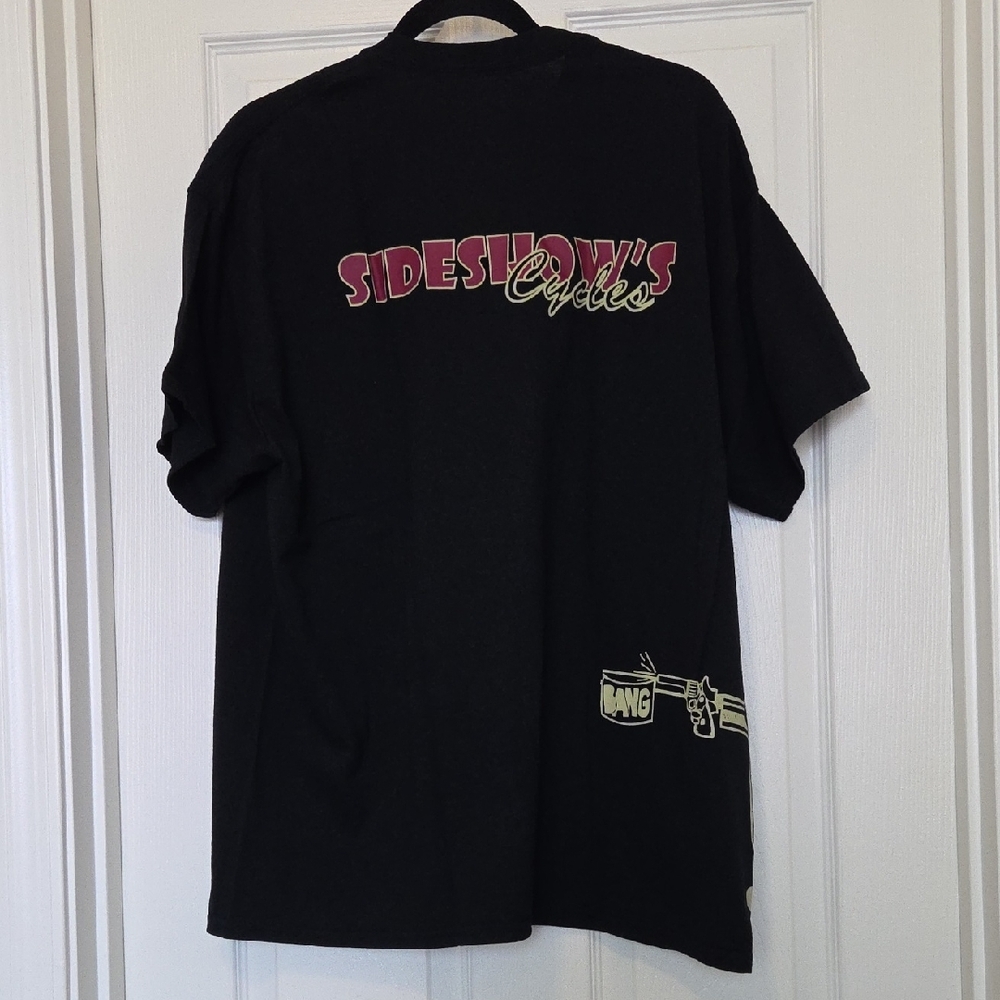 Gildan Black Graphic Men's T-Shirt